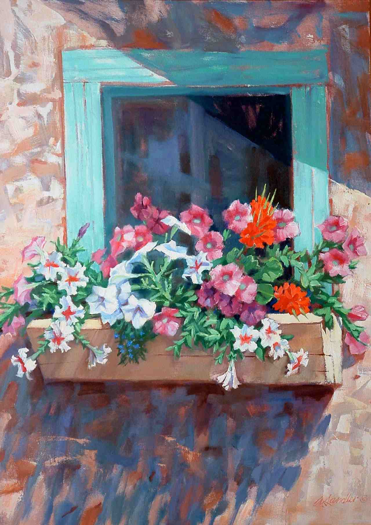 painting called Windowbox