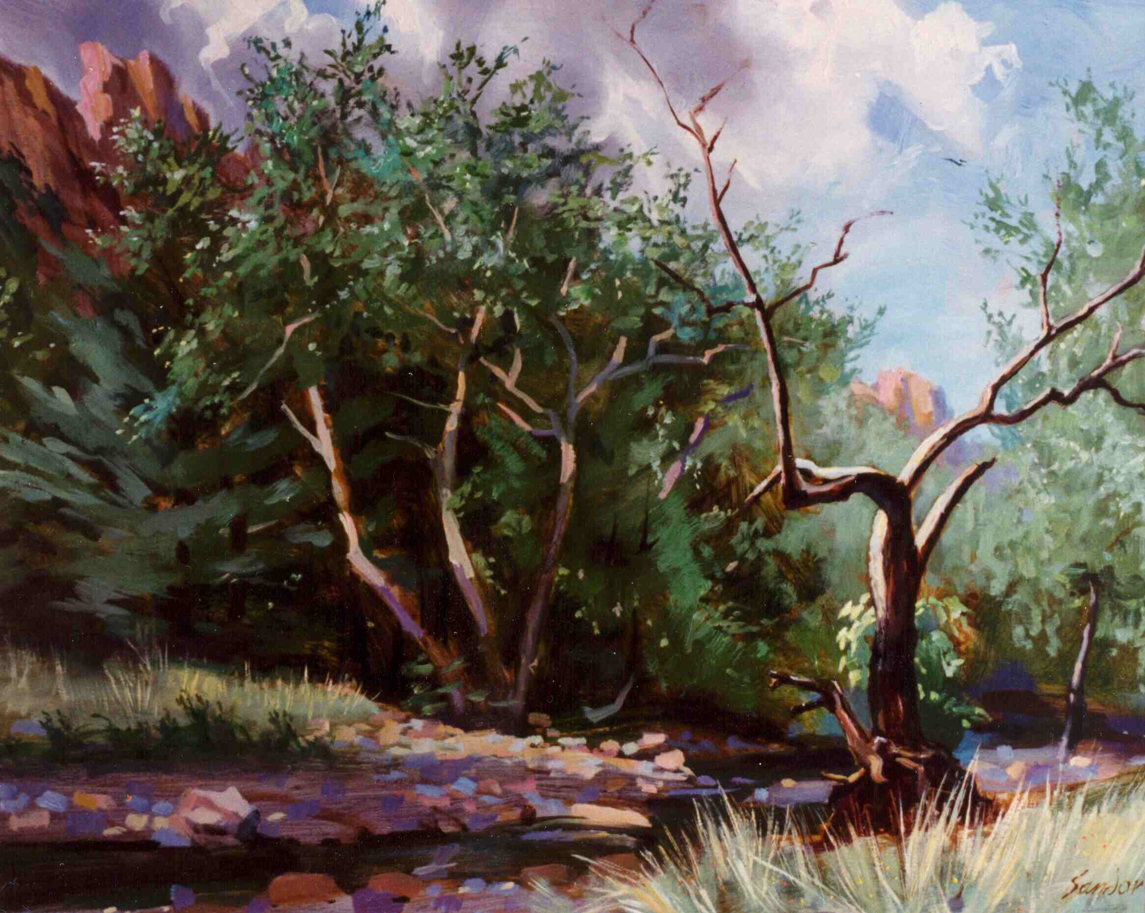painting called Cave Creek