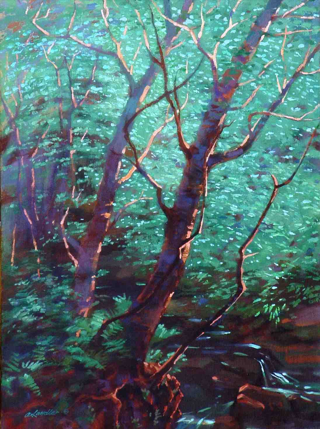 painting called Birches