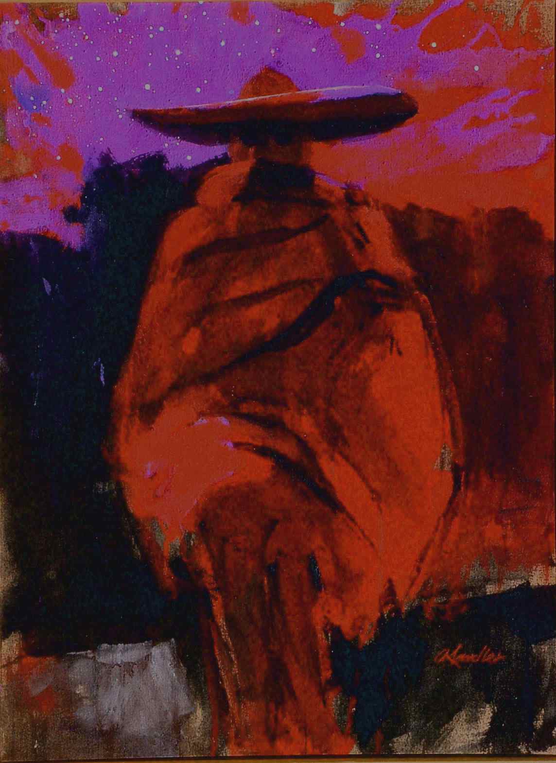 painting called Night Figure
